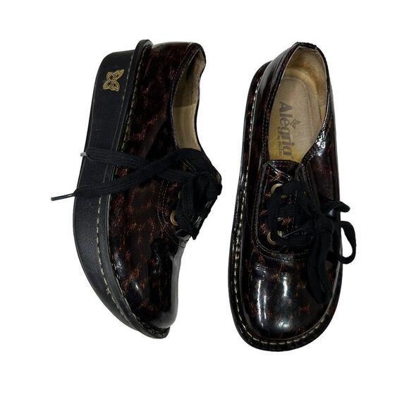Alegria Abbi tortoise shell glazed 36 comfort Oxford - Picture 1 of 9